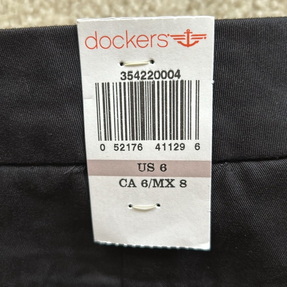 NWT Dockers Womens Metro Bermuda Shorts Sz 6 - Picture 7 of 13